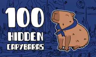 100 Hidden Capybaras