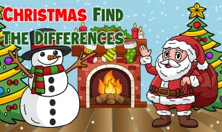 Christmas Find The Differences